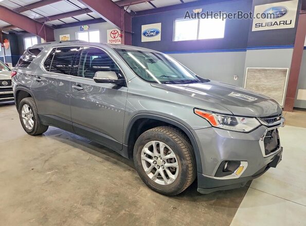 1GNERGKW9LJ149163 2020 CHEVROLET TRAVERSE Gray Вид панелі приладів
