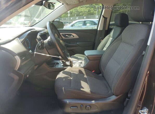 1GNERGKWXMJ153126 2021 CHEVROLET TRAVERSE Purple წინა სალონის ხედი