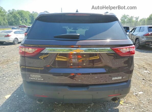 1GNERGKWXMJ153126 2021 CHEVROLET TRAVERSE Purple უკანა ხედი