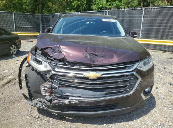1GNERGKWXMJ153126 2021 CHEVROLET TRAVERSE Purple წინა ხედი
