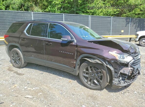 1GNERGKWXMJ153126 2021 CHEVROLET TRAVERSE Purple წინა მარჯვენა
