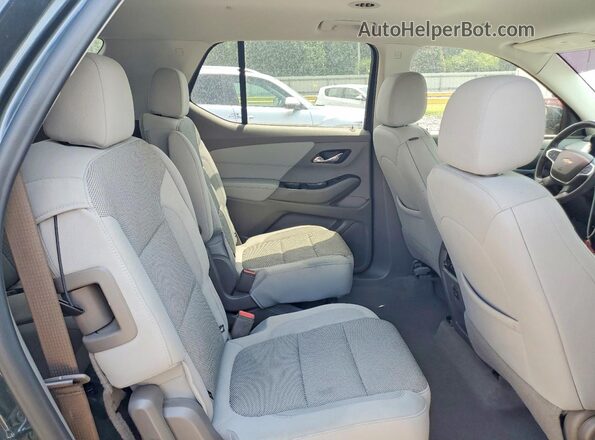 1GNERGKWXMJ190192 2021 CHEVROLET TRAVERSE Black Вид задньої частини салону