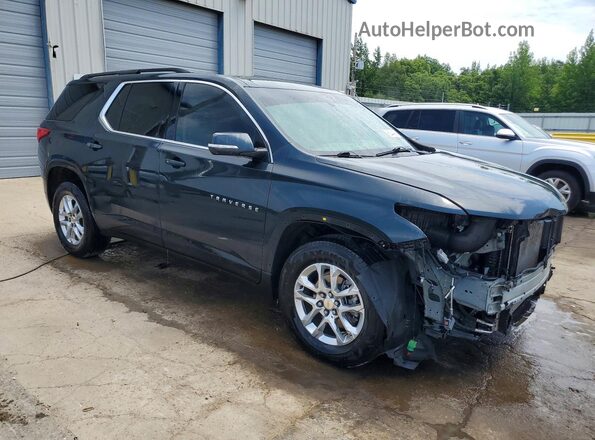 1GNERGKWXMJ190192 2021 CHEVROLET TRAVERSE Black Передня права чверть