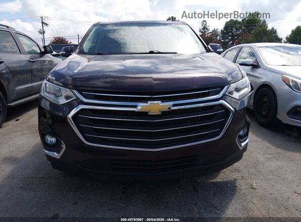 1GNERGKWXMJ261343 2021 CHEVROLET TRAVERSE Burgundy Вид задньої частини салону