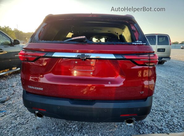 1GNERGKWXNJ162068 2022 CHEVROLET TRAVERSE Red Engine compartment view