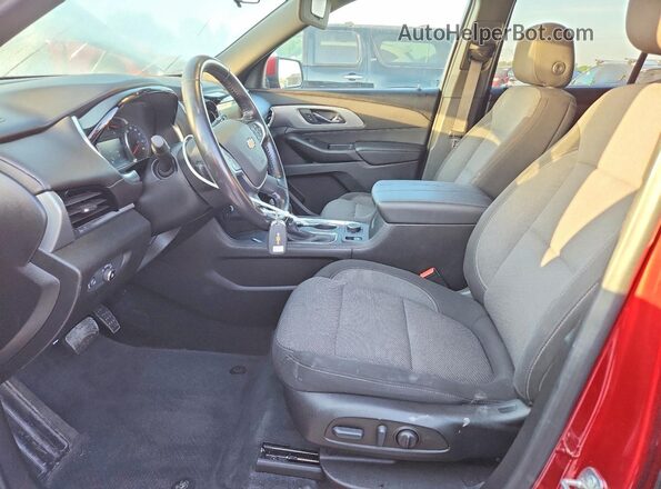 1GNERGKWXNJ162068 2022 CHEVROLET TRAVERSE Red 360 interior view