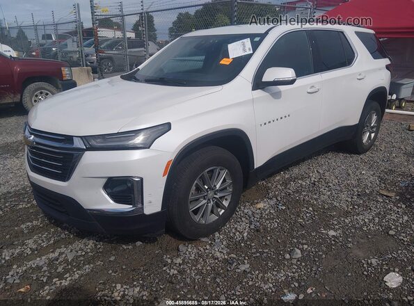 1GNERGKWXPJ233286 2023 CHEVROLET TRAVERSE White Vista tres cuartos delantera izquierda