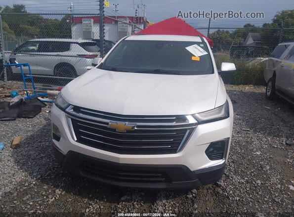 1GNERGKWXPJ233286 2023 CHEVROLET TRAVERSE White Vista del cuadro de instrumentos