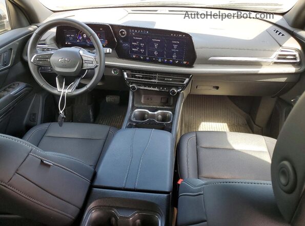 1GNERGRS2SJ160605 2025 CHEVROLET TRAVERSE Silver Dashboard view