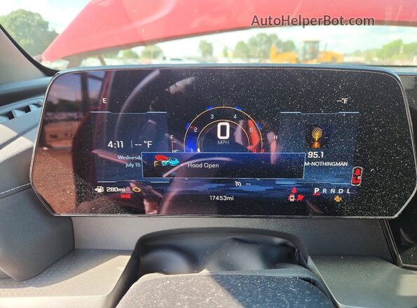 1GNERGRS4SJ118842 2025 CHEVROLET TRAVERSE Red Widok zestawu wskaźników