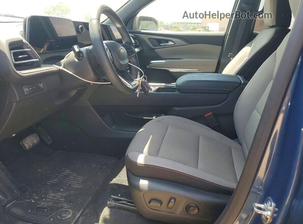 1GNERGRS8SJ272504 2025 CHEVROLET TRAVERSE Blue Widok wnętrza z przodu