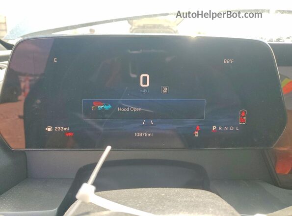 1GNERGRS8SJ272504 2025 CHEVROLET TRAVERSE Blue Widok zestawu wskaźników