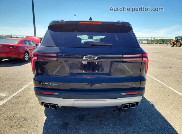 1GNERGRS9SJ244064 2025 CHEVROLET TRAVERSE Black Rear view