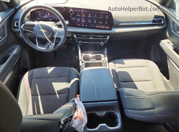 1GNERGRS9SJ244064 2025 CHEVROLET TRAVERSE Black Dashboard view