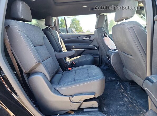 1GNERGRS9SJ244064 2025 CHEVROLET TRAVERSE Black Rear interior view