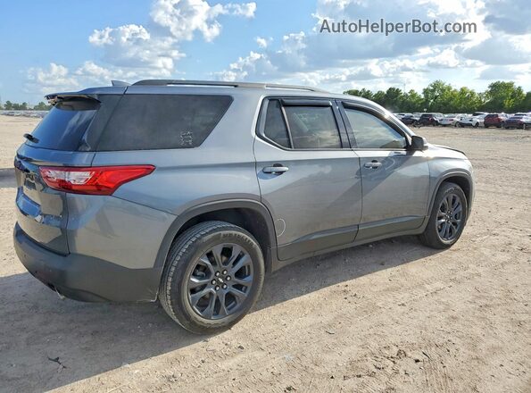 1GNERJKW2MJ211131 2021 CHEVROLET TRAVERSE Gray Задня права чверть