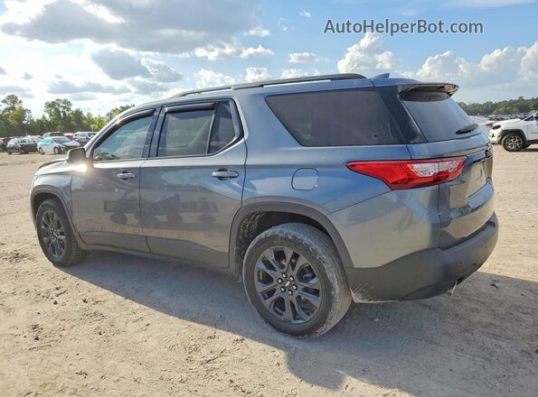 1GNERJKW2MJ211131 2021 CHEVROLET TRAVERSE Gray Задня ліва чверть
