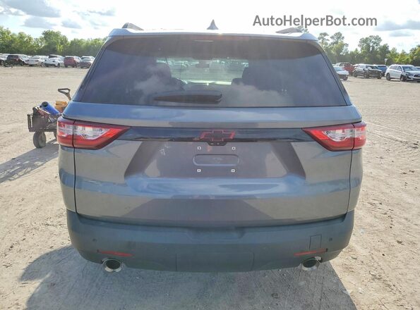 1GNERJKW2MJ211131 2021 CHEVROLET TRAVERSE Gray Вид ззаду