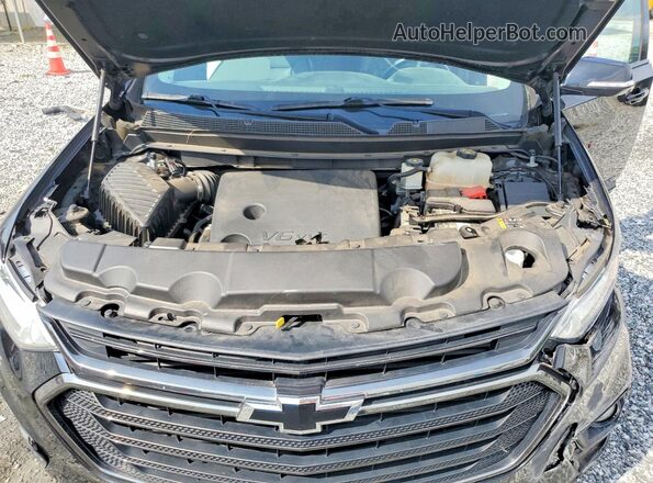 1GNERKKW6KJ209529 2019 CHEVROLET TRAVERSE Черный Вид подкапотного пространства