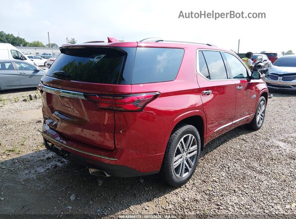 1GNERNKW4PJ241193 2023 CHEVROLET TRAVERSE Red უკანა მარჯვენა