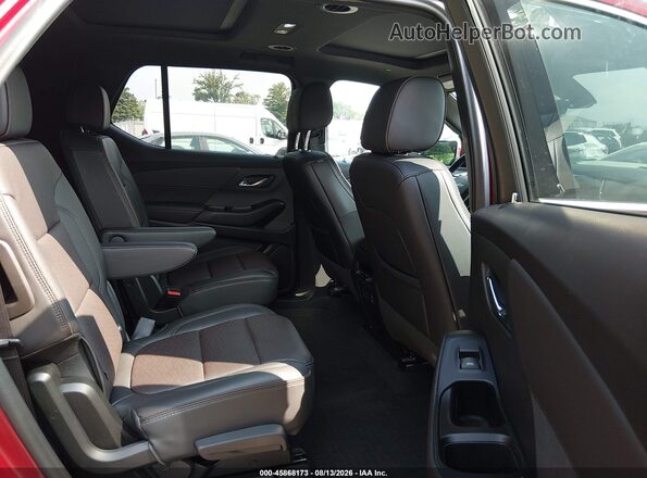 1GNERNKW4PJ241193 2023 CHEVROLET TRAVERSE Red VIN კოდის სტიკერის ხედი