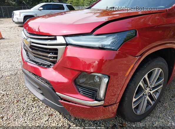 1GNERNKW4PJ241193 2023 CHEVROLET TRAVERSE Red წინა ხედი