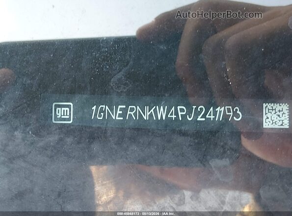 1GNERNKW4PJ241193 2023 CHEVROLET TRAVERSE Red ძრავის განყოფილების ხედი