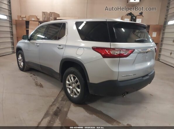 1GNEVFKW8MJ110216 2021 CHEVROLET TRAVERSE Серебряный Задняя левая четверть