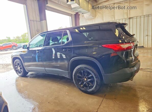 1GNEVFKW9JJ167097 2018 CHEVROLET TRAVERSE Black Задня ліва чверть