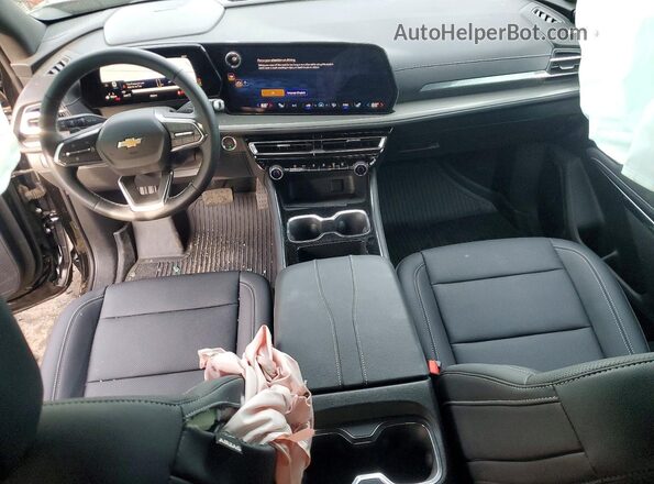 1GNEVGKS3TJ309059 2026 CHEVROLET TRAVERSE Black Dashboard view