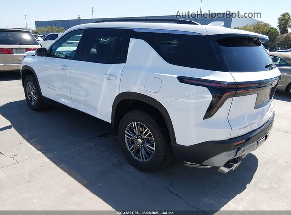 1GNEVGKS5TJ304686 2026 CHEVROLET TRAVERSE White Trasero izquierdo