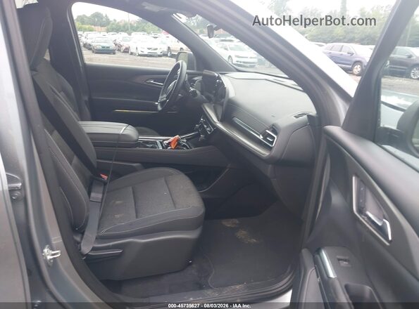 1GNEVGKS8RJ158552 2024 CHEVROLET TRAVERSE Gray Front interior view