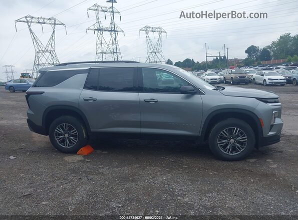 1GNEVGKS8RJ158552 2024 CHEVROLET TRAVERSE Gray Rear interior view