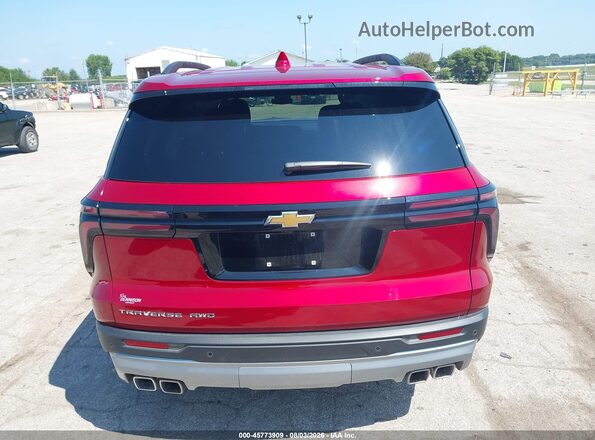 1GNEVGKS9TJ295832 2026 CHEVROLET TRAVERSE Red 