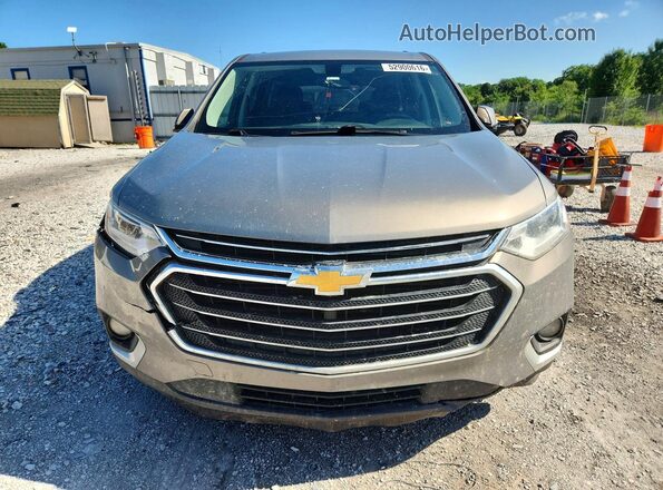 1GNEVGKW0JJ277008 2018 CHEVROLET TRAVERSE Gray Widok z przodu