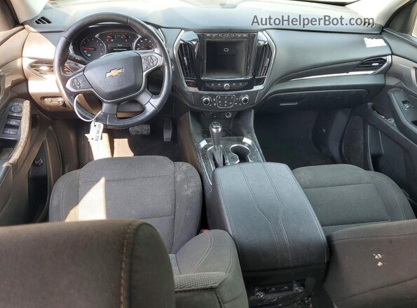 1GNEVGKW0KJ115851 2019 CHEVROLET TRAVERSE Gray Widok deski rozdzielczej