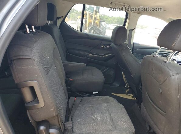 1GNEVGKW0KJ115851 2019 CHEVROLET TRAVERSE Gray Widok wnętrza z tyłu