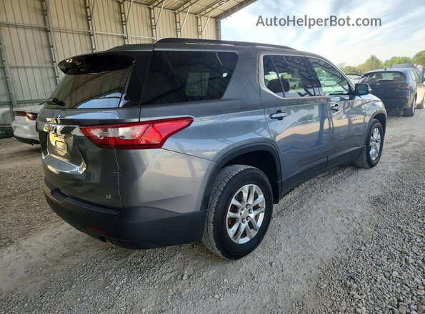 1GNEVGKW0KJ306024 2019 CHEVROLET TRAVERSE Серый Вид сзади