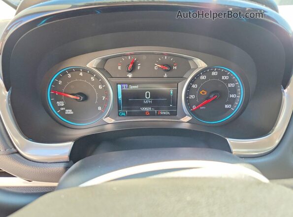 1GNEVGKW1JJ116344 2018 CHEVROLET TRAVERSE Gray Սարքավորումների վահանակի տեսք