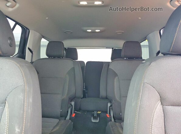 1GNEVGKW1JJ164653 2018 CHEVROLET TRAVERSE Silver Vista de los asientos traseros