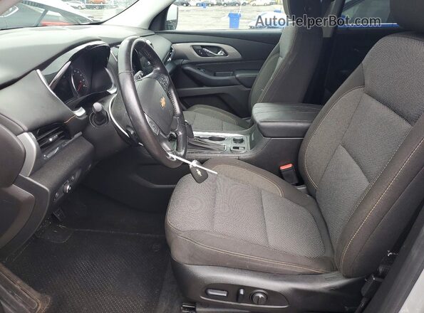 1GNEVGKW1JJ164653 2018 CHEVROLET TRAVERSE Silver Vista interior delantera