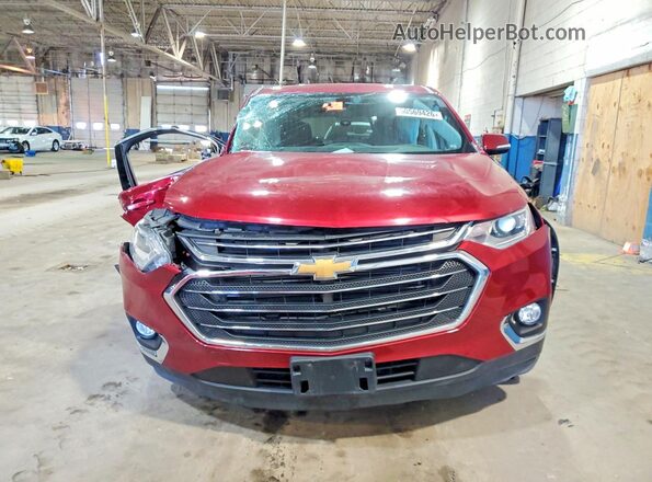1GNEVGKW1KJ274572 2019 CHEVROLET TRAVERSE Red Вид спереду