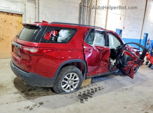 1GNEVGKW1KJ274572 2019 CHEVROLET TRAVERSE Red Задня права чверть