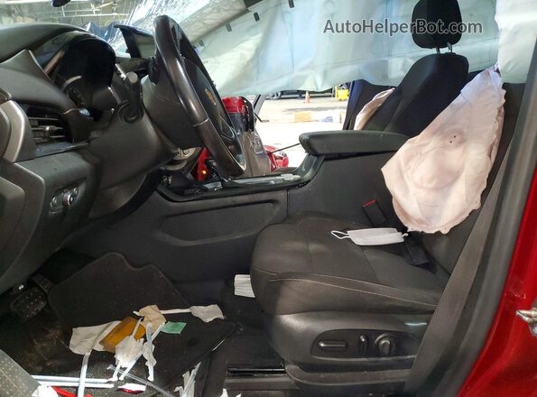 1GNEVGKW1KJ274572 2019 CHEVROLET TRAVERSE Red Вид салону спереду