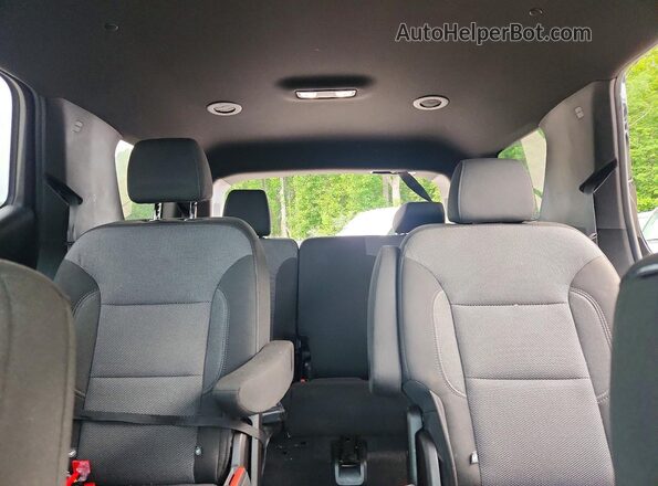1GNEVGKW2PJ263183 2023 CHEVROLET TRAVERSE Black უკანა სავარძლების ხედი