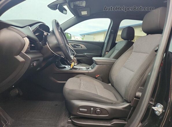 1GNEVGKW2PJ263183 2023 CHEVROLET TRAVERSE Black წინა სალონის ხედი