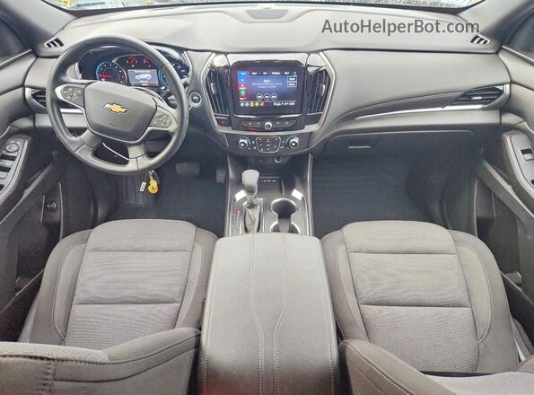 1GNEVGKW2PJ263183 2023 CHEVROLET TRAVERSE Black წინა პანელის ხედი