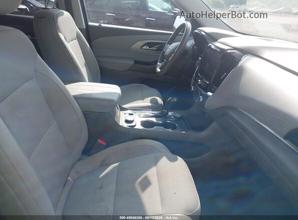 1GNEVGKW3JJ223301 2018 CHEVROLET TRAVERSE Blue Вид салону спереду