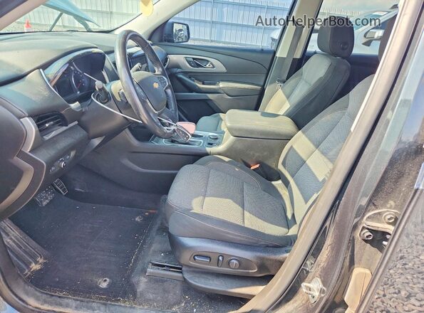 1GNEVGKW3KJ213742 2019 CHEVROLET TRAVERSE Черный Вид салона спереди