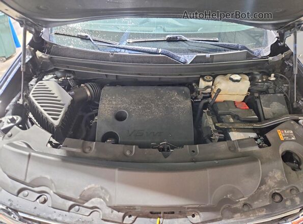 1GNEVGKW3LJ118809 2020 CHEVROLET TRAVERSE Blue Вид підкапотного простору